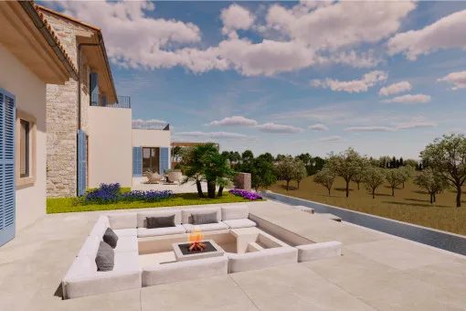 San Lorenzo, beautiful plot near Sant Llorenç with sea views and an approved building permit. Construction can start immediately. — photo 4
