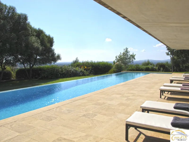Modern finca with panoramic views, infinity pool and ETV license in Felanitx — photo 3