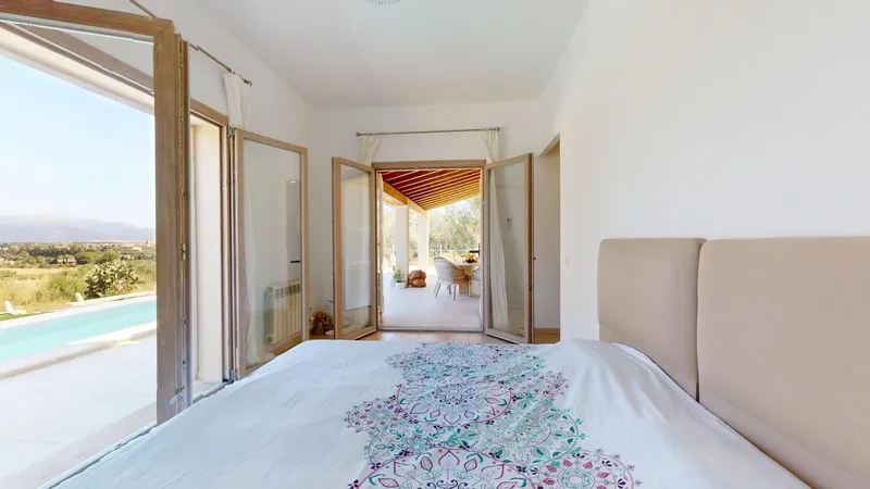 Reformed country house in Biniali with pool and panoramic views — photo 6