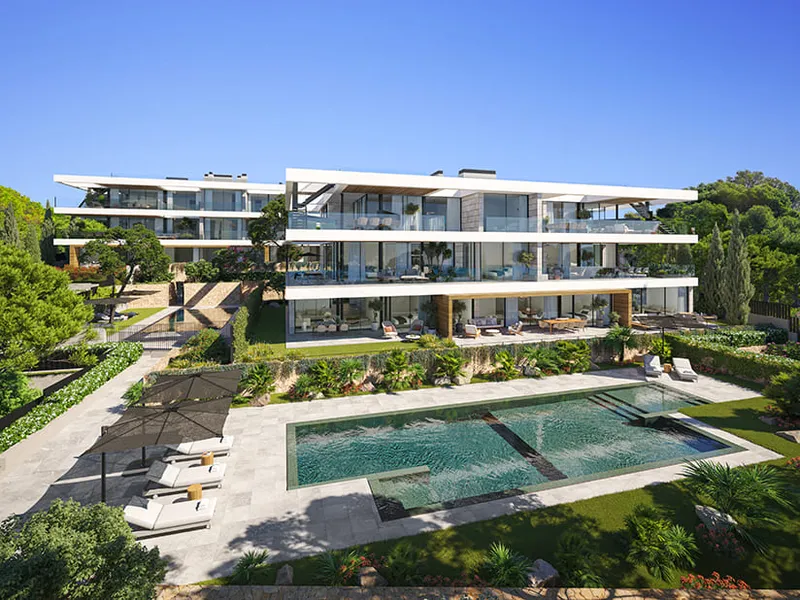 Luxury apartment with panoramic sea views in Cala Mayor Mas — photo 3