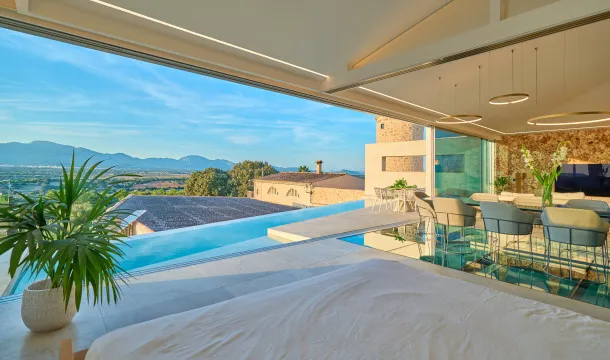 Modern and bright villa with panoramic views in Costitx — photo 12