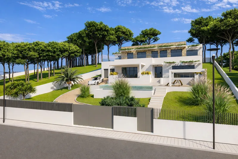 Exclusive plot with villa project in Santa Ponsa Mas — photo 1