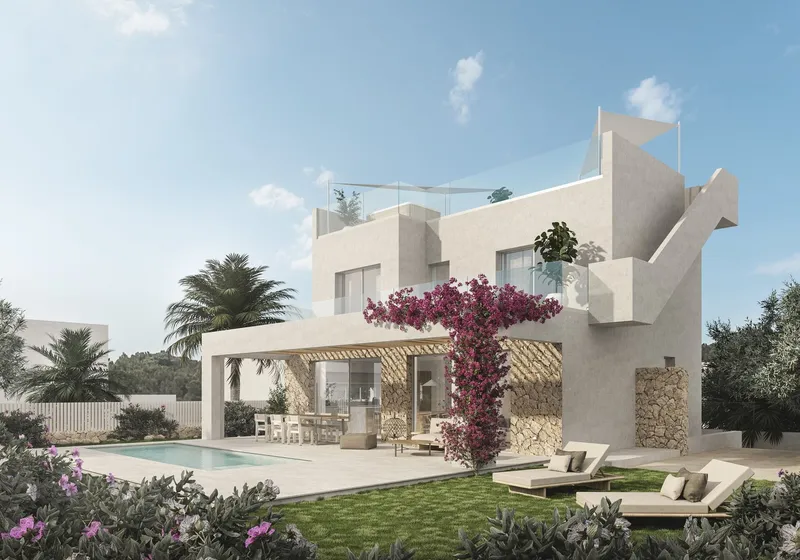 Villa with pool, roof terrace and panoramic views in Cala Figuera — photo 7