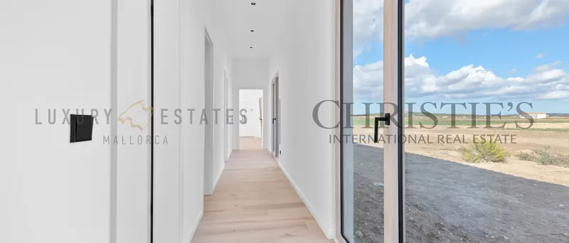 New build natural stone country house in Vilafranca in the center of Mallorca — photo 9