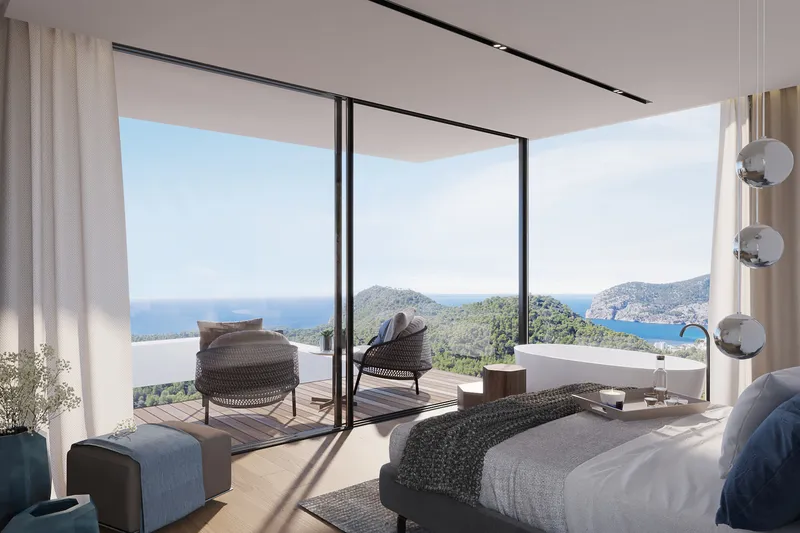 New-build villa of the highest class with breathtaking panoramic sea views — photo 4