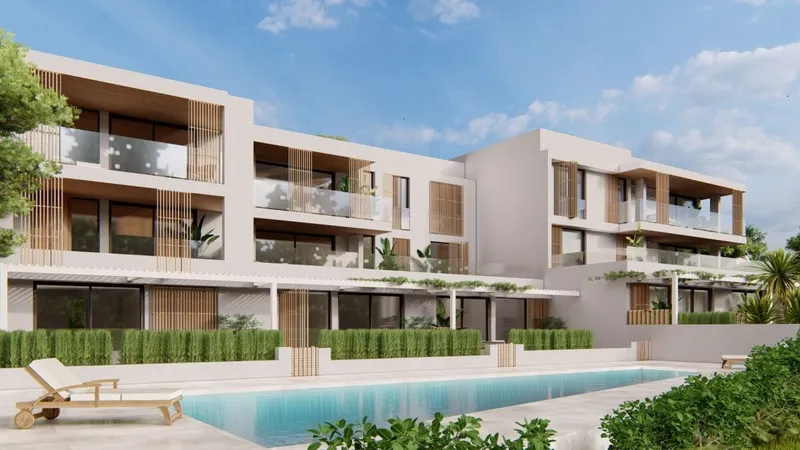Luxurious and modern newly built apartments with communal pool, parking and storage room — photo 2