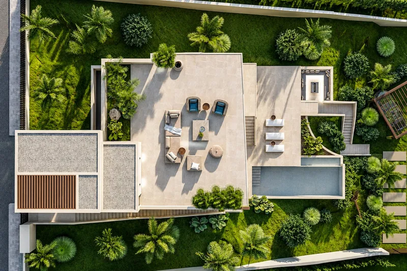 Plot with an Approved Luxury Villa Project and Sea Views in Camp de Mar — photo 9