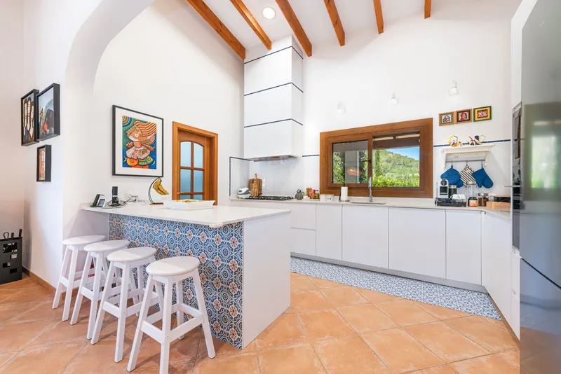 Fully reformed energy-efficient detached villa with heated saltwater pool in Crestatx — photo 12