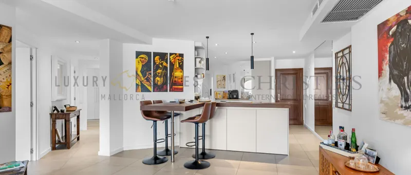 Renovated penthouse in Bendinat with large roof terrace and spectacular sea views — photo 7