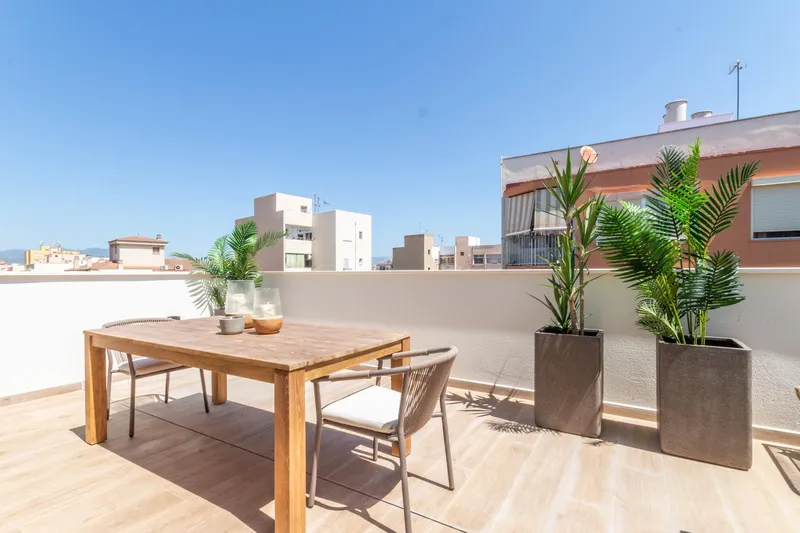 Newly built duplex penthouse with terrace and sea views in Portixol — photo 7