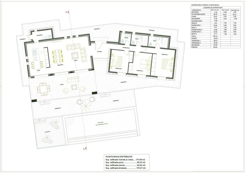 Modern and sunny newly built villa on the seafront in Cala Santanyi — photo 9