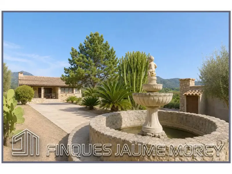 At the foot of the Tramuntana mountains, we offer this wonderful rustic estate — photo 4