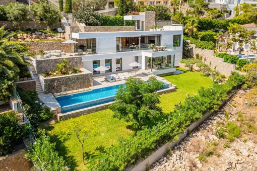Puerto Andratx, high-quality property in Port d'Andratx – modern Mediterranean-style villa with large garden — photo 1