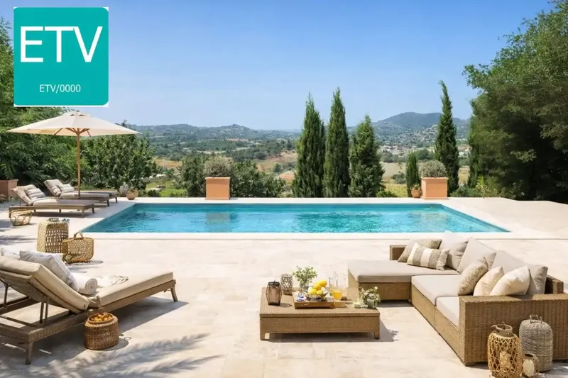 Exclusive finca with ETV license and panoramic views in Son Macià — photo 1