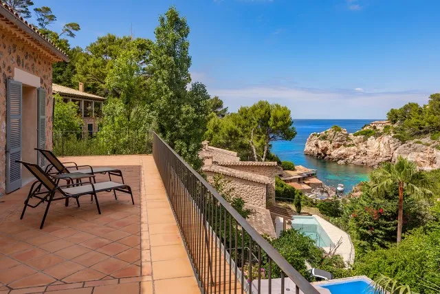 Incredible sea view villa with spa for sale in Cala Deia, Mallorca — photo 3