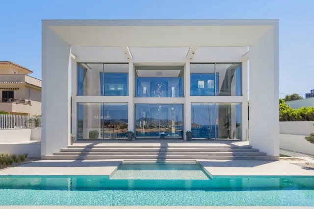 Incredible frontline villa for sale in El Toro, Port Adriano, Mallorca — photo 1