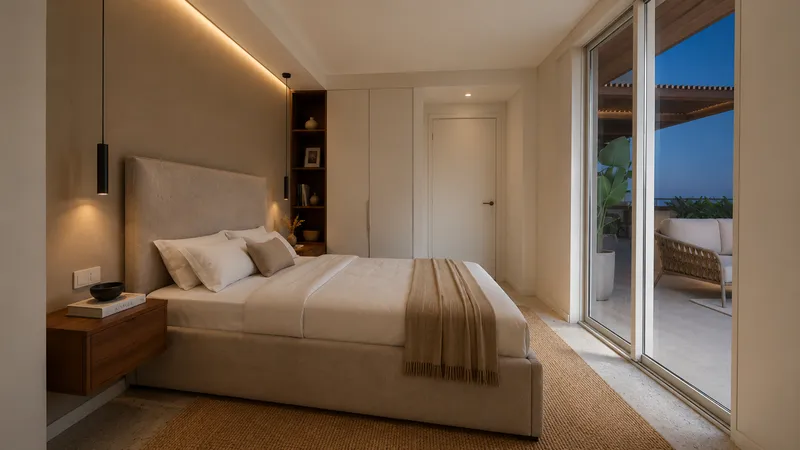 Modern penthouse with 2 spacious terraces and a partial ocean view in Portixol — photo 12