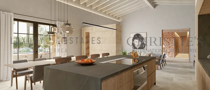 Modern new build natural stone finca near Santa Maria on Mallorca — photo 2