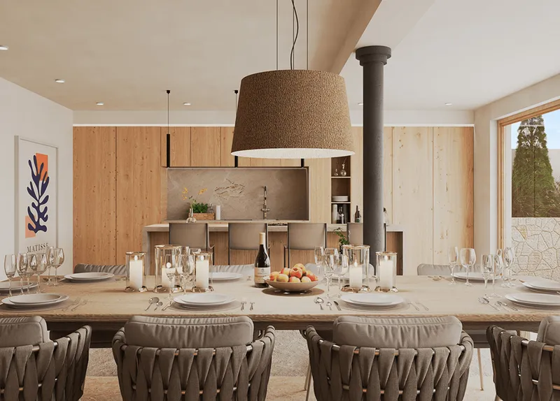 Renovated townhouse with pool in central Ses Salines, Mallorca — photo 7