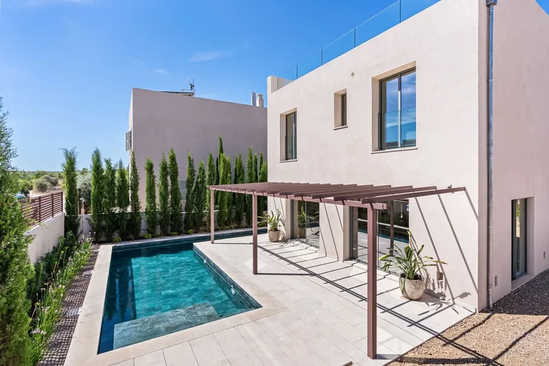 Modern new-build villa with pool and panoramic views in Colonia de Sant Pere — photo 5