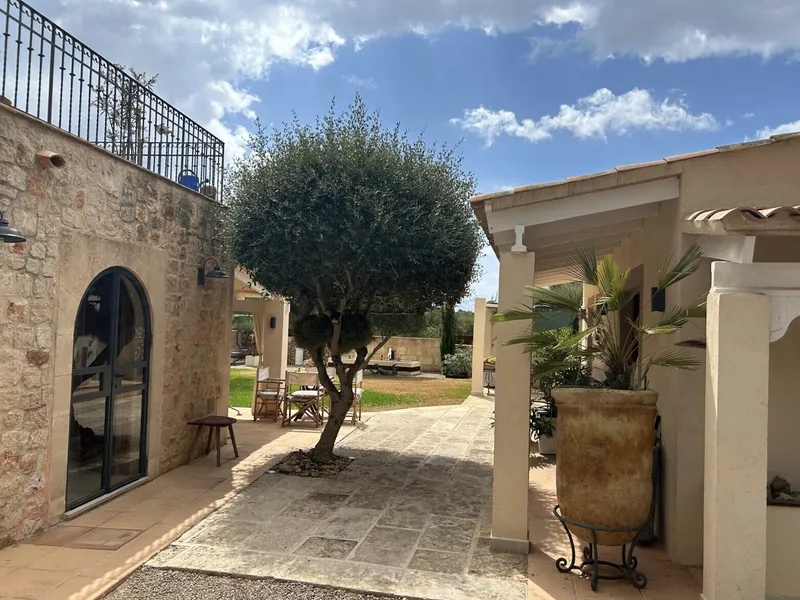 Unique art-inspired finca with independent guest house for sale in Santanyí — photo 12