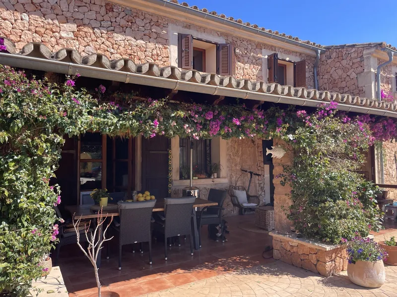 Charming natural stone finca in a quiet area, with beautiful garden and pool, Llucmajor — photo 7
