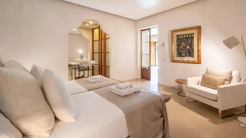 Ubicada en la exclusiva y tranquila zona de Sa Casa Blanca, Palma, esta extraordinaria finca rústica representa el perfecto equilibrio entre — photo 6