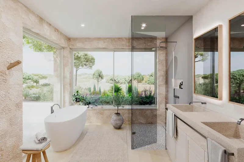 High-quality townhouses with sea view in S'Alqueria Blanca near Santanyí — photo 12