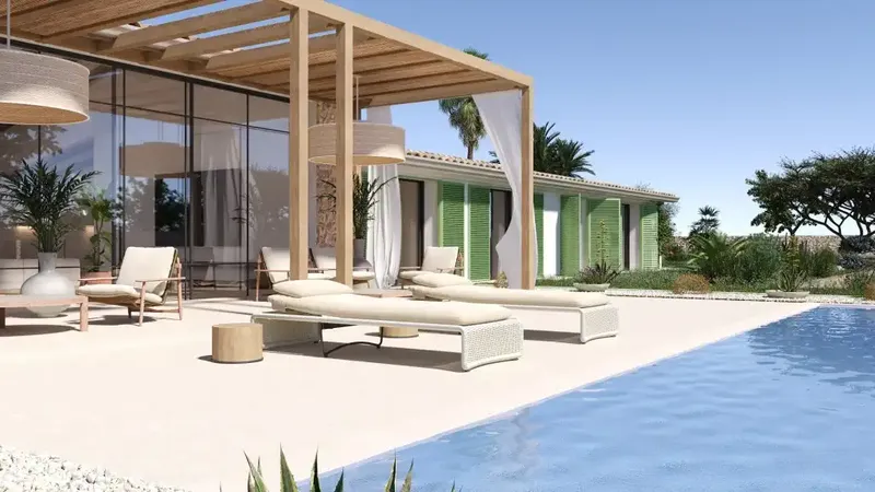 Located on a plot of 19,347 m², this exclusive newly built estate is set in a natural and secluded environment on the outskirts — photo 3