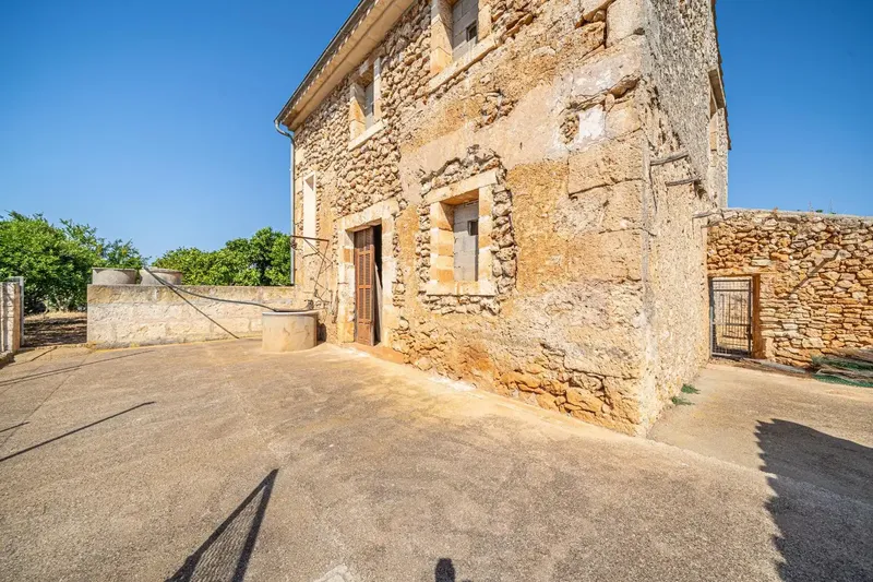 Rustic finca with traditional stone construction to renovate in Maria de la Salut, Mallorca — photo 6