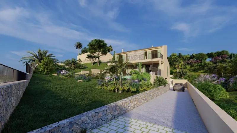 Attractive building plot with approved construction project for modern single-family home — photo 7