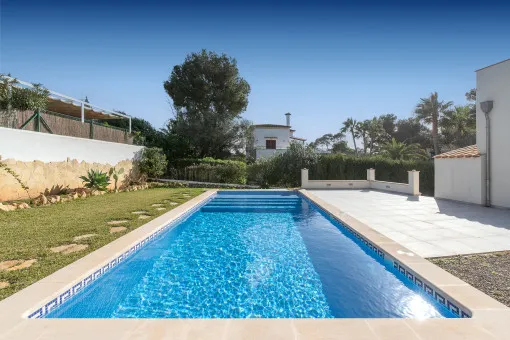 Porto Petro, modern newly built villa with pool near the port of Porto Petro — photo 3