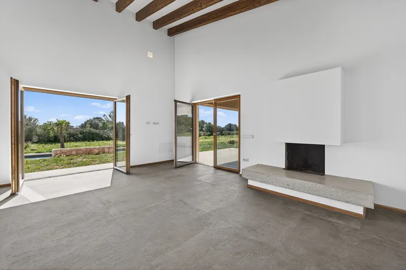 New build finca with natural stone facade and far reaching views in Campos — photo 7