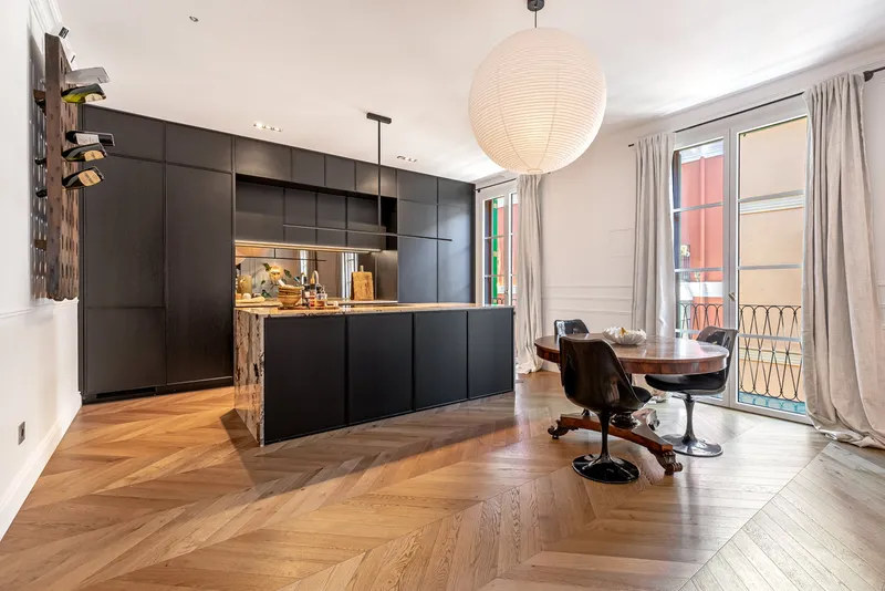 Apartment in Palma de Mallorca - Living/Dining Area with Designer Kitchen — photo 3