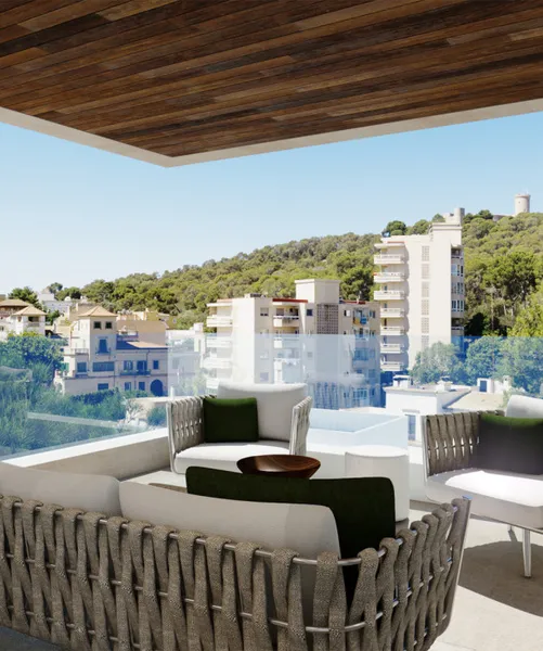 Exclusive apartment in a brand new residential complex in the beautiful neighborhood of Son Armadams... — photo 2