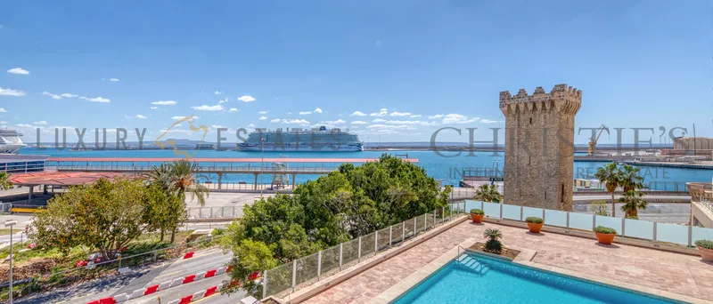 New construction luxury duplex penthouse with pool at the harbor in Palma — photo 2