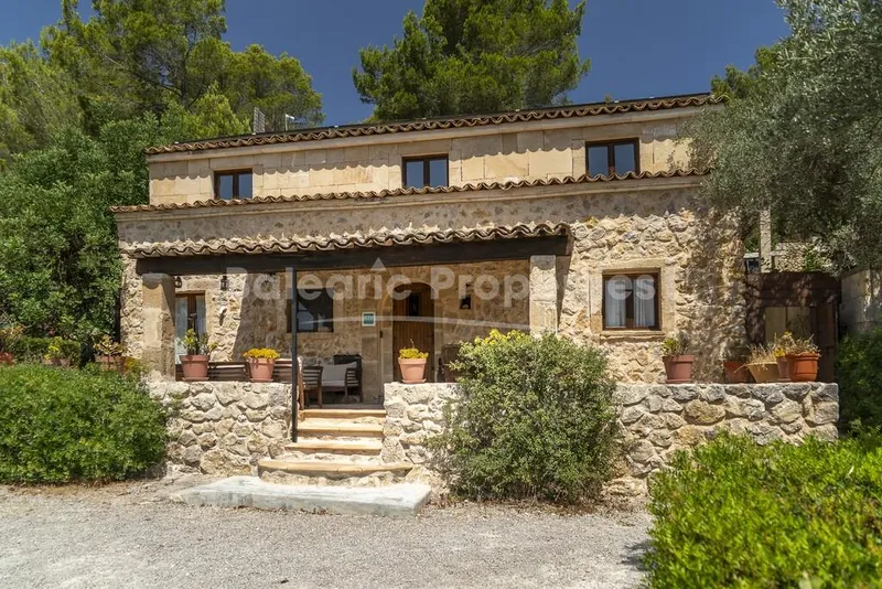 Unique estate featuring sea views and three independent homes for sale in Pollença, North Mallorca — photo 2