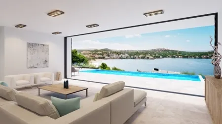 New build sea view villa in construction in Calvià / Costa de... — photo 1