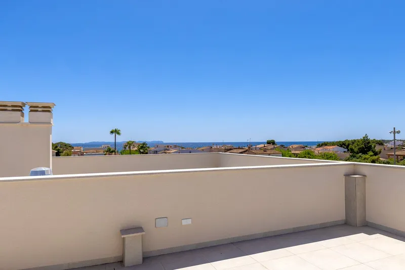 New build in Sa Rapita - terraced house with pool and roof terrace — photo 3