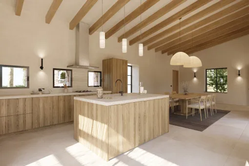 Son Macia, exclusive new-build finca with magnificent panoramic views in a privileged location near Manacor — photo 4