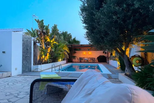 Cala Mandia, beach house with 3 bedrooms, 2 bathrooms, saltwater pool and air conditioning — photo 2