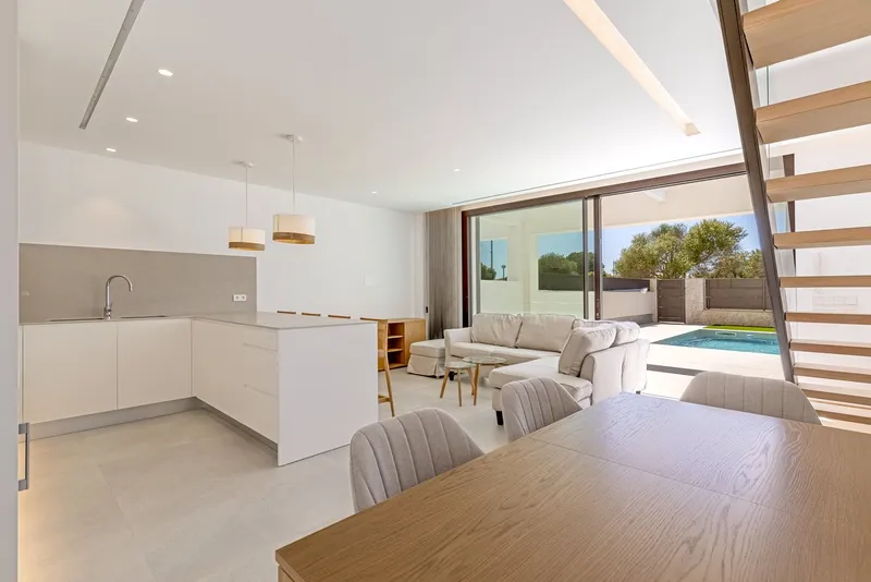 New build in Sa Rapita - terraced house with pool and roof terrace — photo 4