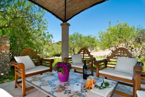 Santanyi, exclusive finca with sea view available for temporary rental in Santanyí — photo 4
