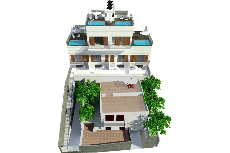 Komplett saniertes Haus in Genova mit Terrasse und Gemeinschaftspool 1 — photo 2