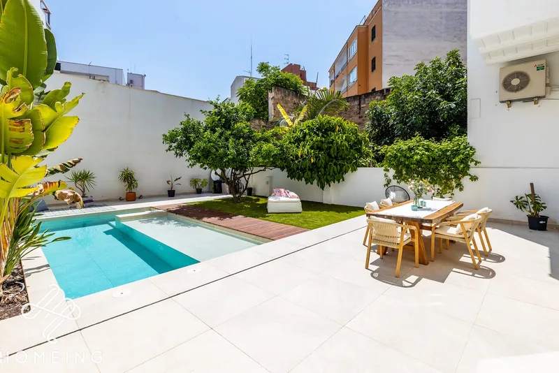 Spectacular ground floor with huge private terrace, pool and garden. A few minutes from the beach! — photo 2
