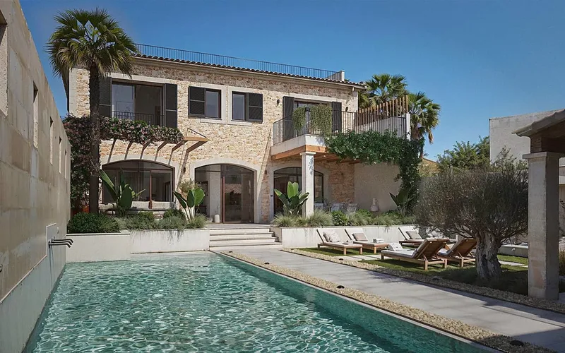 Ses Roques - Townhouse Ensemble in Ses Salines with Garden, Pool and Roof Terrace — photo 1