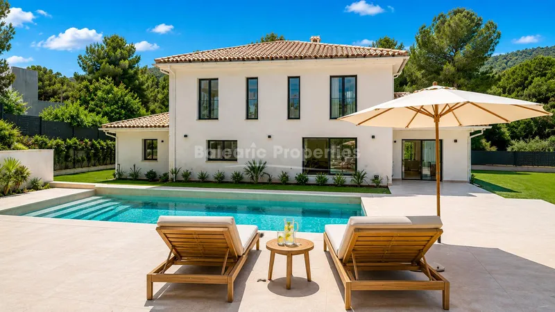 Modern renovated villa for sale in Santa Ponsa, Southwest Mallorca — photo 1