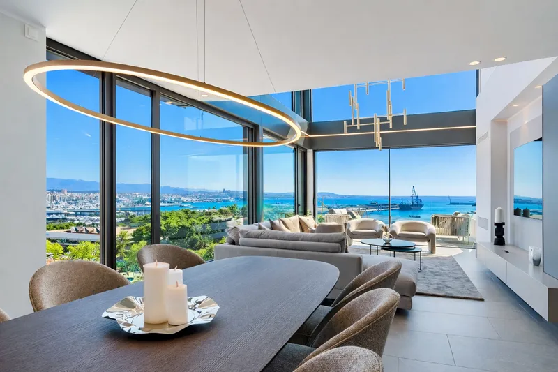 Exceptional penthouse with a private pool and breathtaking panoramic views over the harbor and Palma More — photo 3