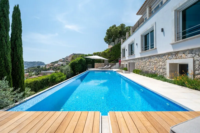 Villa of 453 m2 in Puerto Andratx with sea views, spa and pool — photo 1