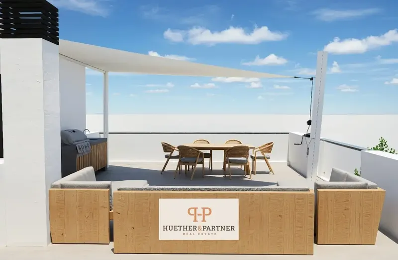 A townhouse in Cala d'Or with views of the marina combines modern design, high-quality finishes, and spacious areas — photo 12